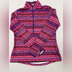 Nike Pro - Women’s XL - DRI-FIT Aztec Performance 1/2 Zip